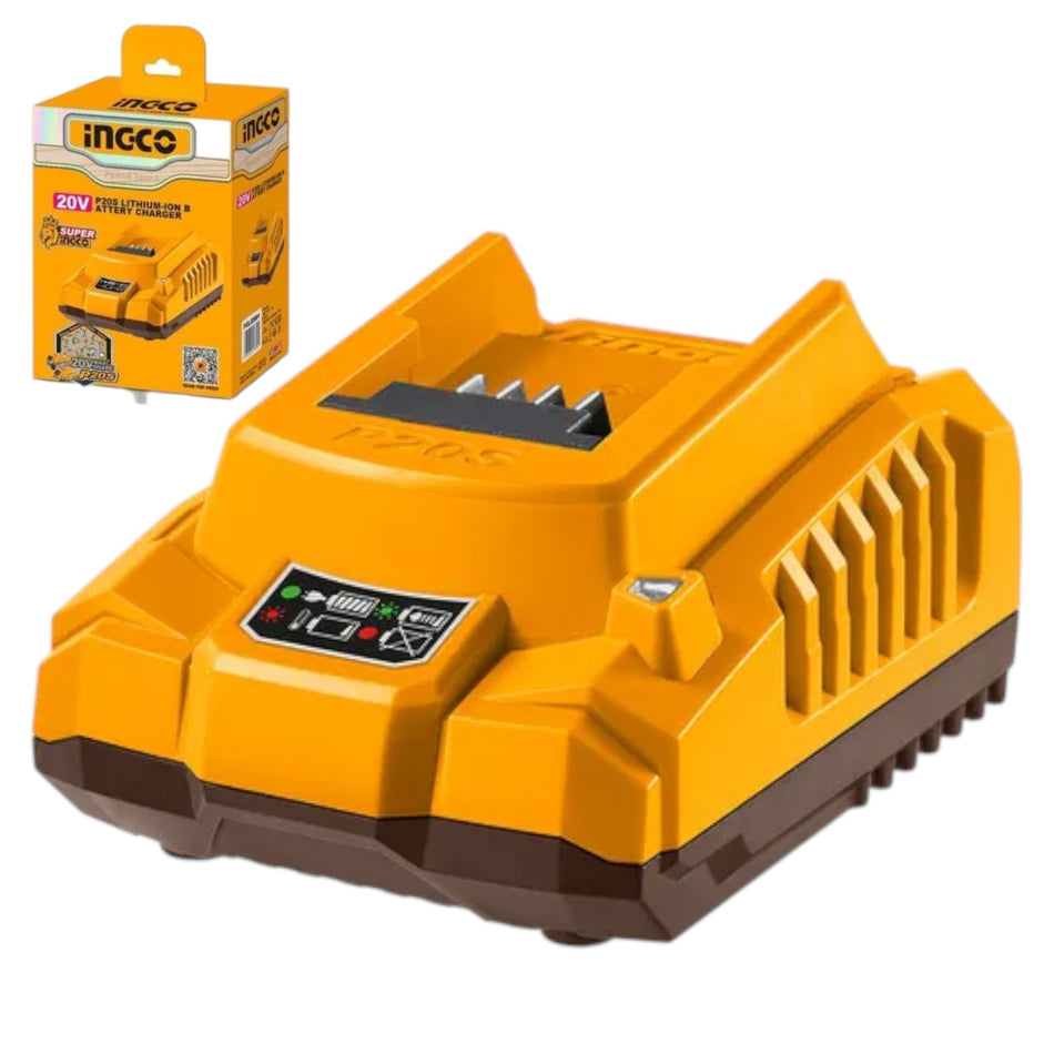Cargador para herramientas Ingco Li-ion 20v 2A Ingco UFCLI2001