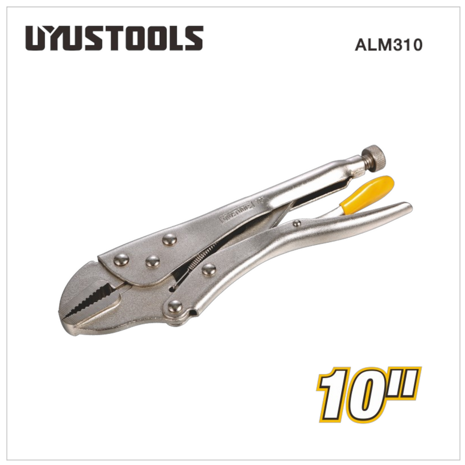 Pinza De Presión 10" Mordaza Recta Uyustools ALM310
