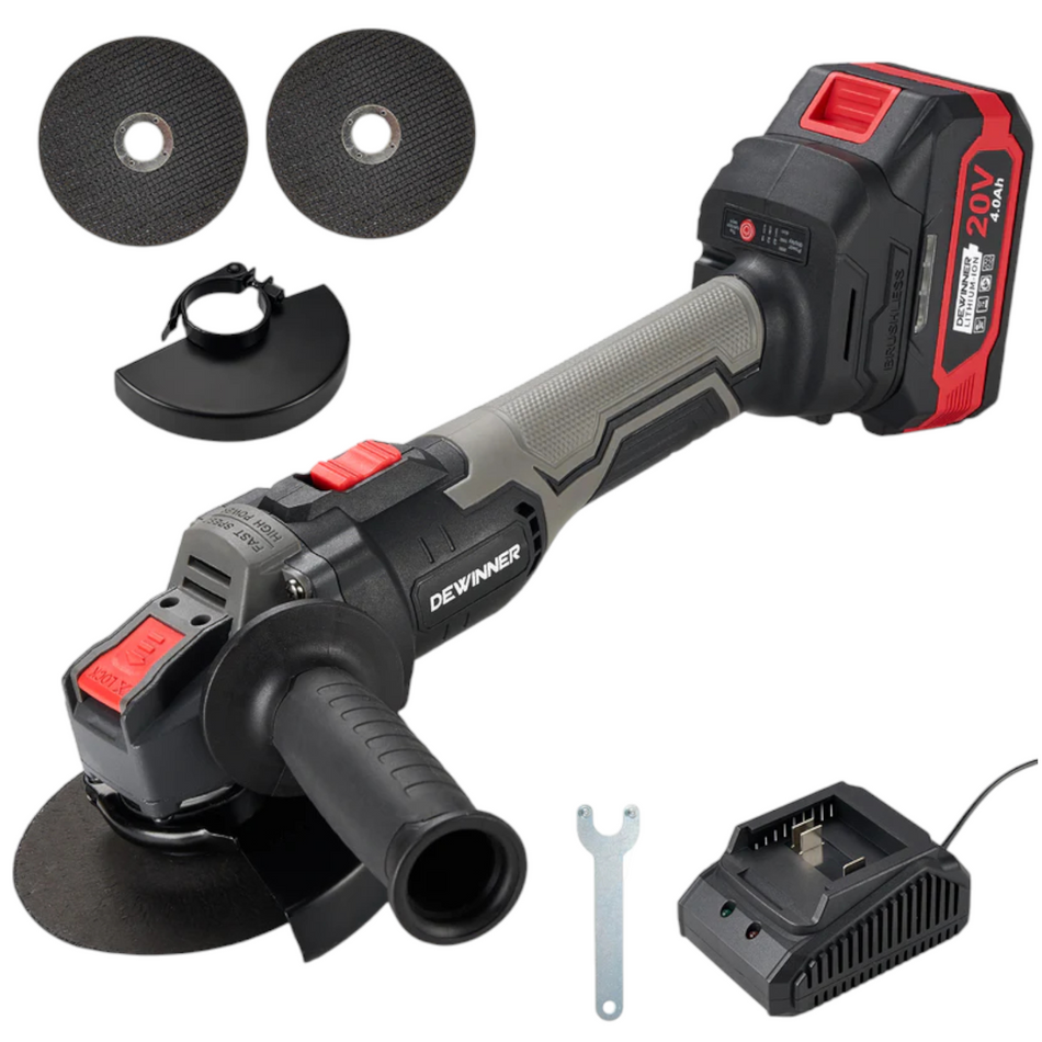Esmeriladora Inalambrica 4-1/2" 20V Dewinner JMJ-A5101
