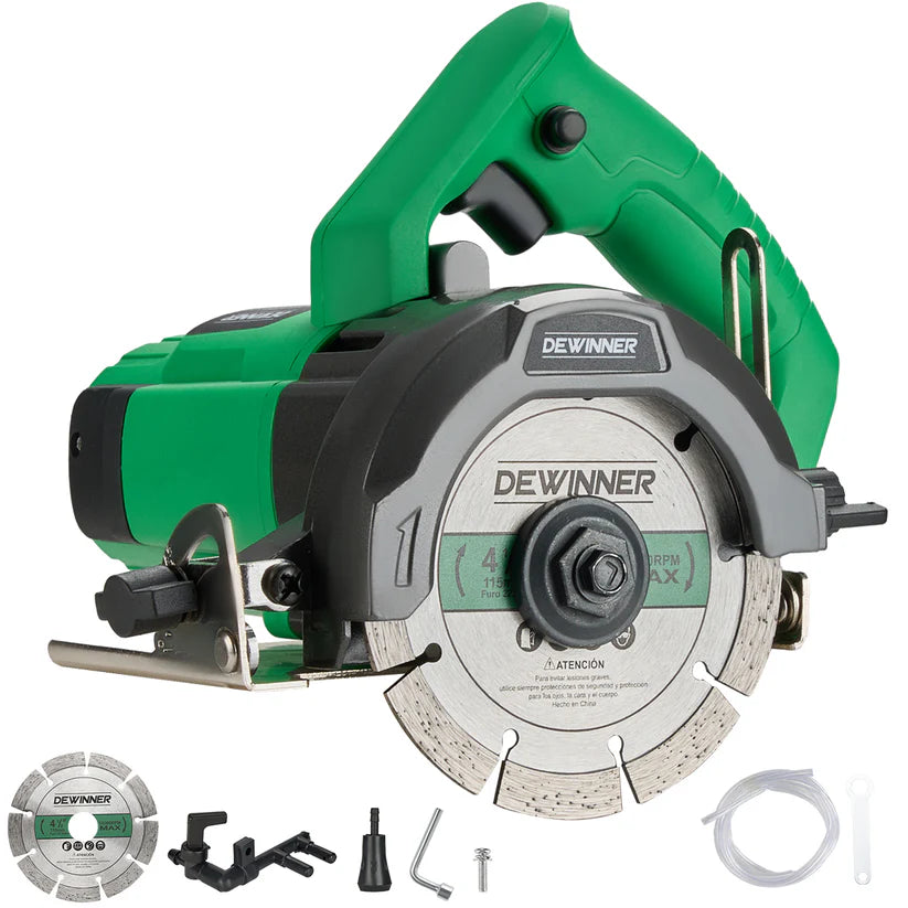 Cortadora Para Marmol 4-1/2" 1200w Corte a 45° Dewinner DWZ1E-GW2 115