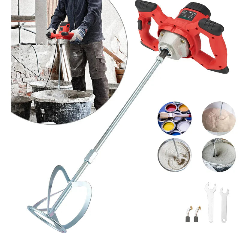 Mezcladora Electrica De Pintura o Cemento 2100W 950Rpm Dewinner DW-16B