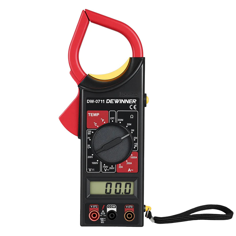 Multimetro Digital De Gancho Con Estuche Dewinner DW-0711
