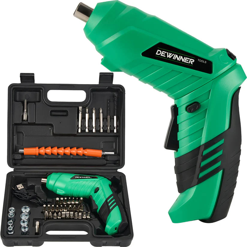 Atornillador Inalambrico Compacto 1/4" Hex 3.6v 46 Accesorios DW-LSP319