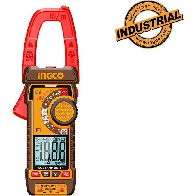 Multimetro De Gancho Ingco AC/DC 600A Amperimetro DCM66002