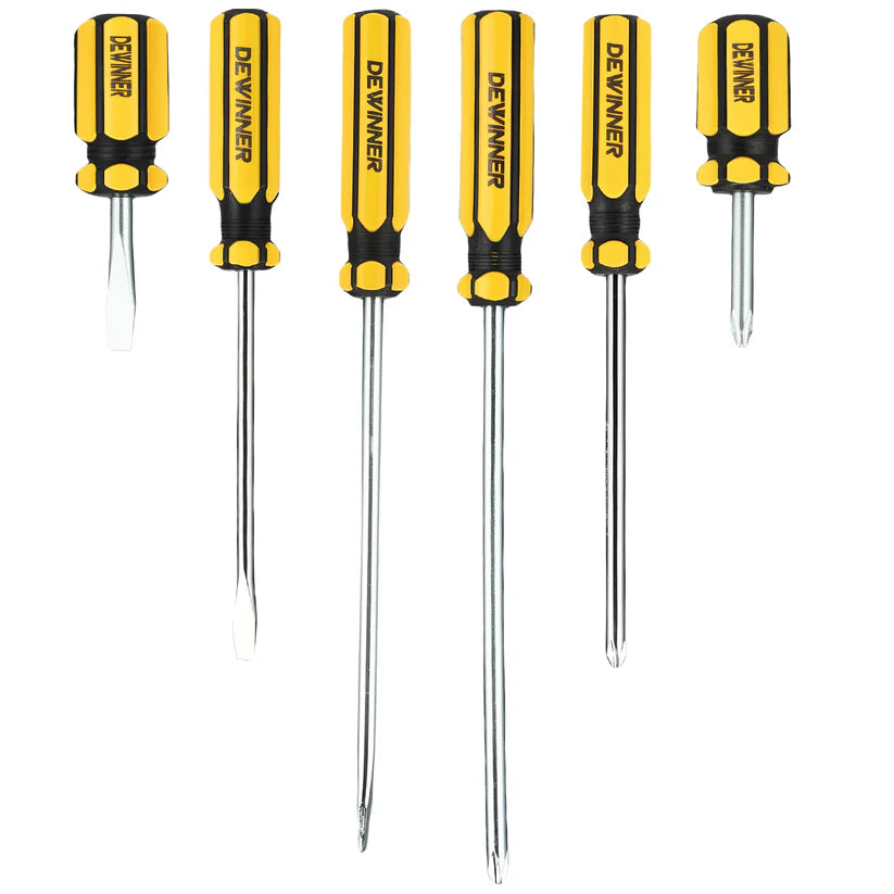 Juego De Desarmadores 6 piezas Dewinner LSD-6