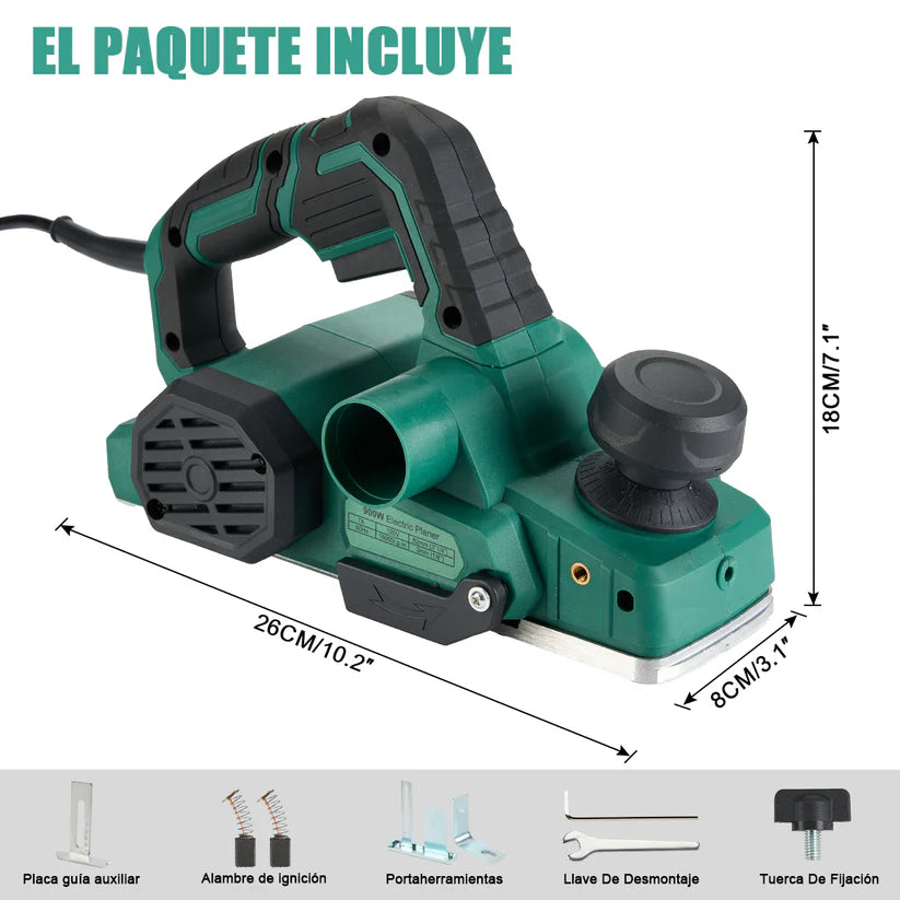 Cepillo electrico 620w 2mm Stanew ST-9001