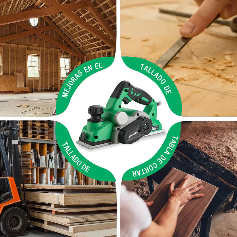 Cepillo Electrico 620w 2mm Dewinner DW-58218