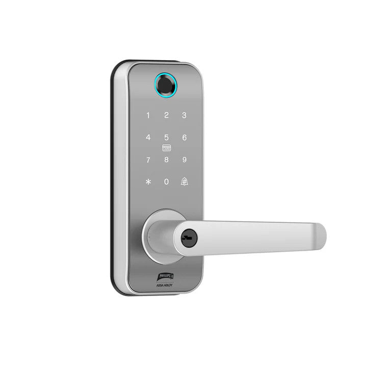 Cerradura Digital Chapa Electrónica Plata Aruma Phillips MX7294