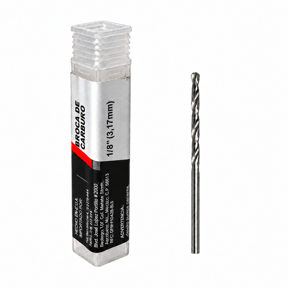 Broca De Carburo 1/8" Weston ST-1-1-160-040