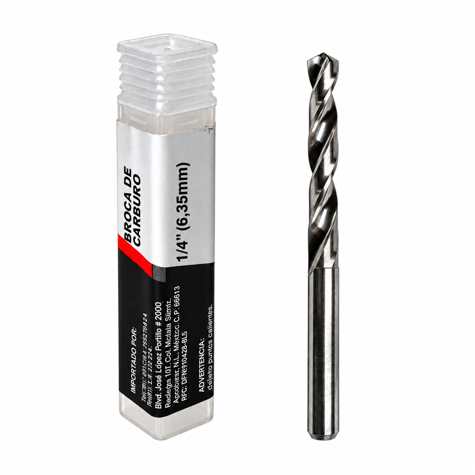 Broca De Carburo 1/4" Weston ST-1-1-160-080