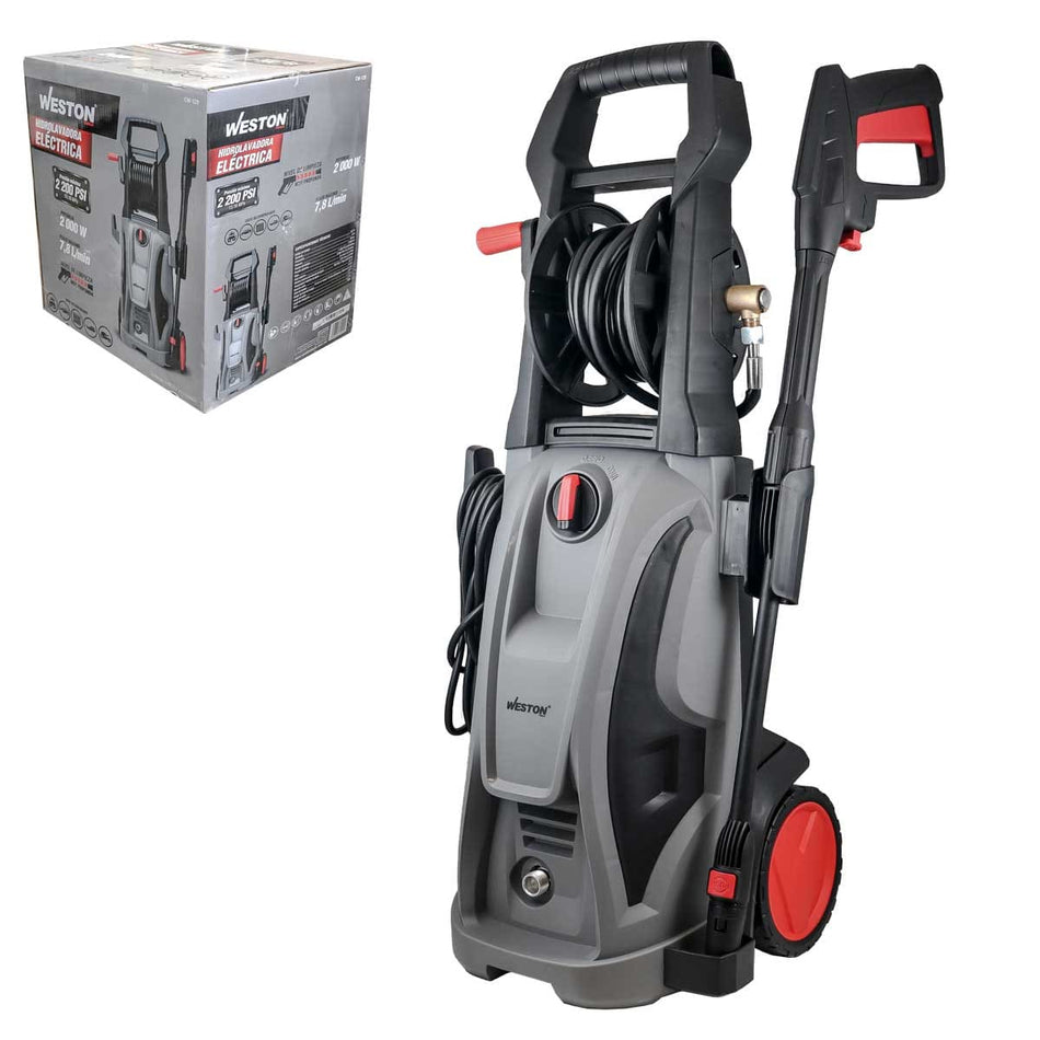 Hidrolavadora Eléctrica 2200W 2000Psi 2.6Hp 110V Weston CW-129