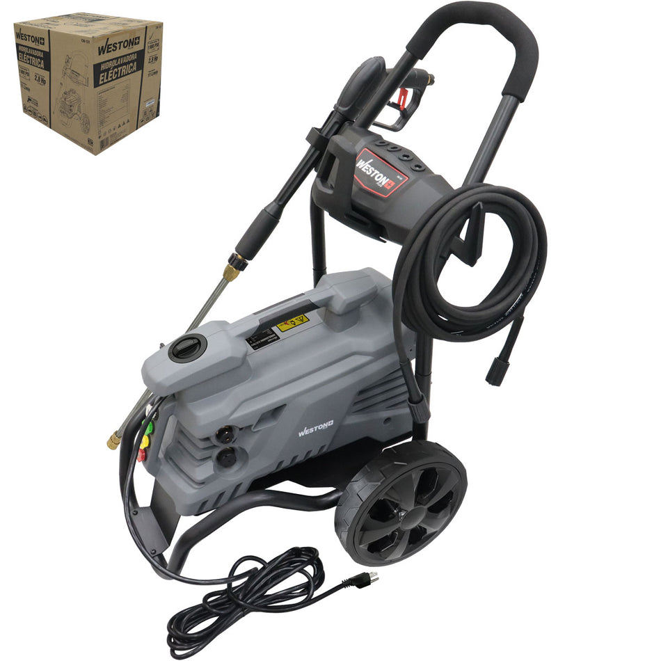 Hidrolavadora Electrica 1900Psi 2.8Hp 11L/Min Weston CW-131
