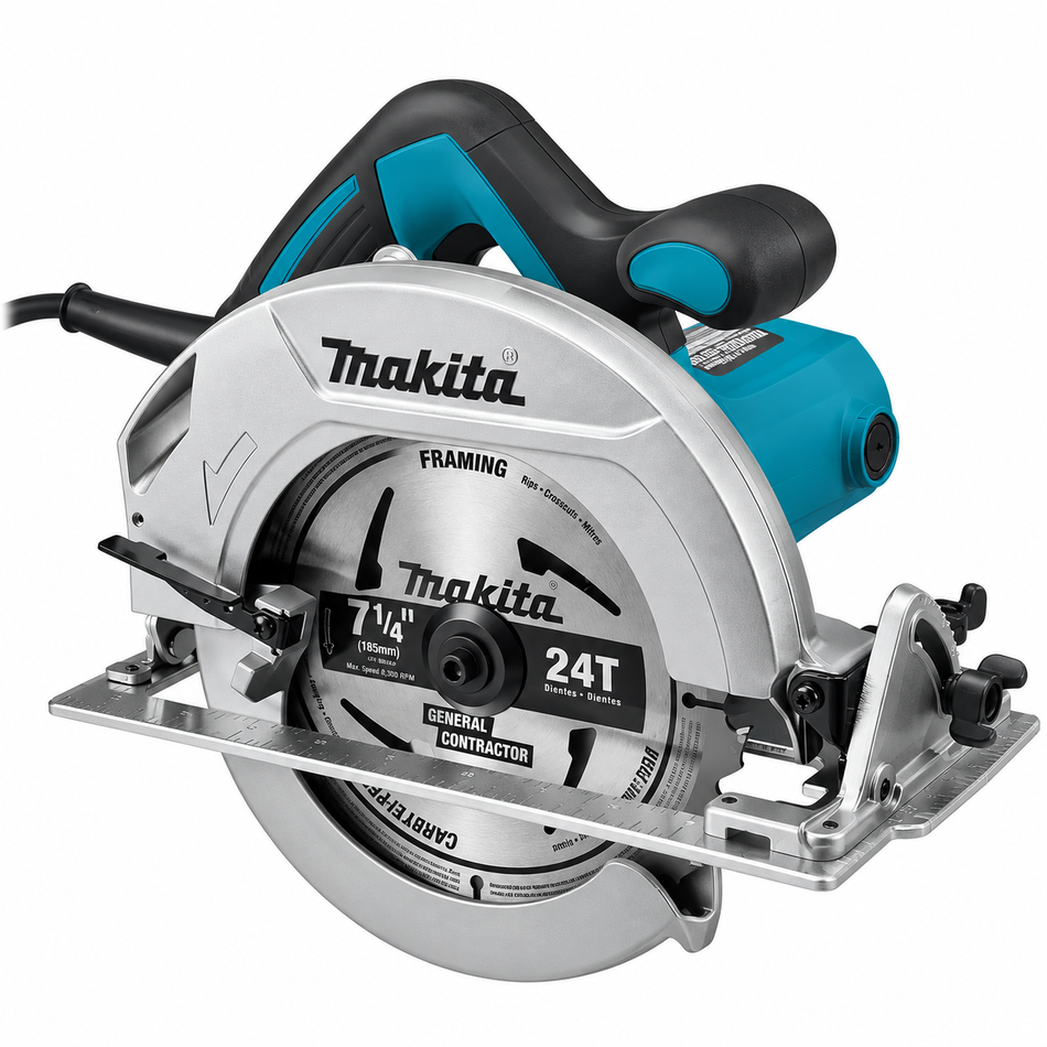 Sierra Circular Makita HS7600 De 7-1/4" 1200W 10.5A 5200Rpm