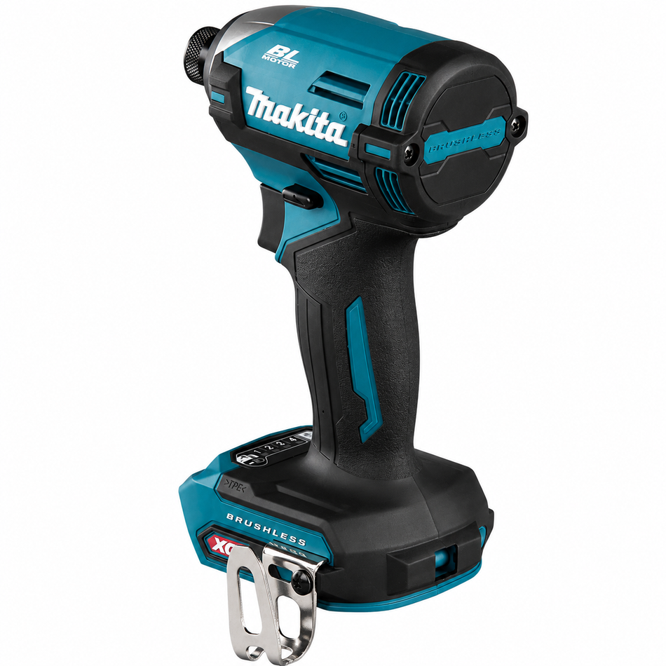 Atornillador De Impacto Inalambrico Makita TD003GZ 40V 1/4" 210Nm Brushless XGT
