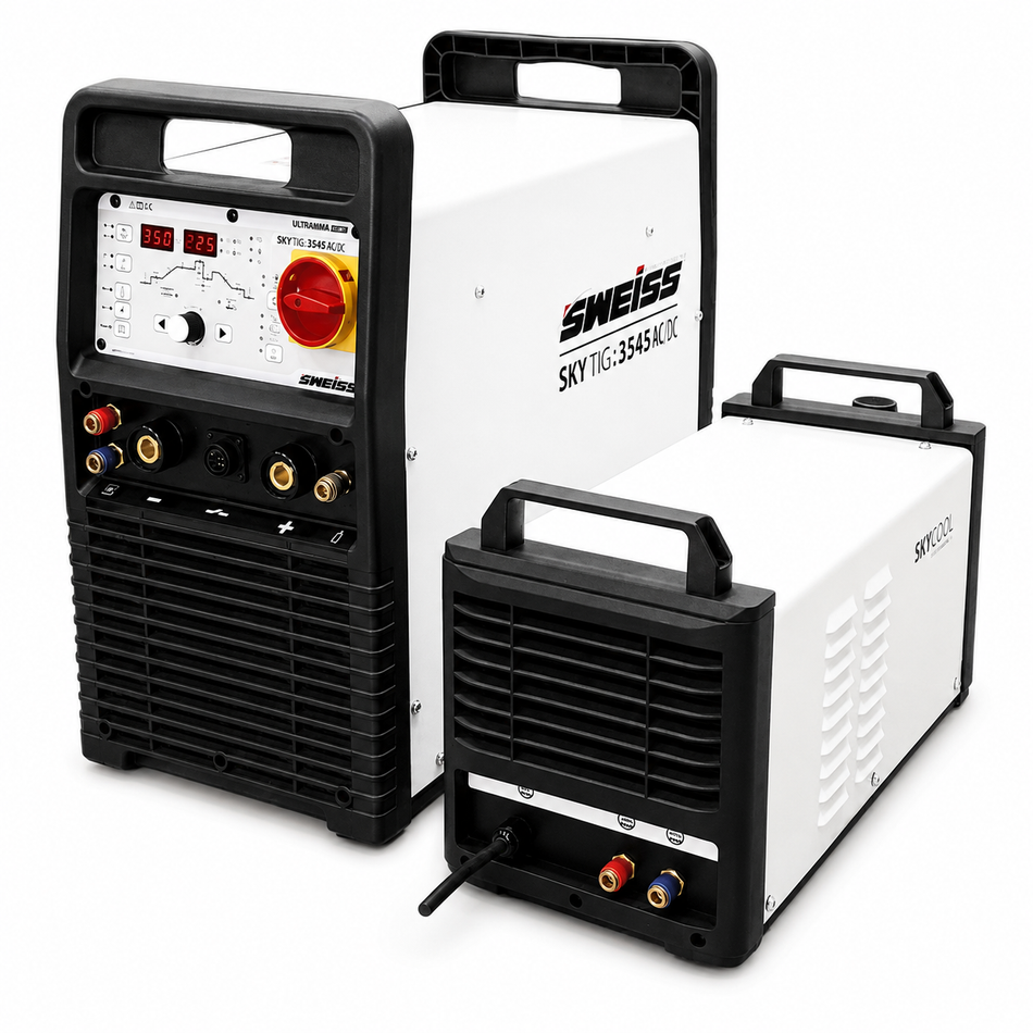 Soldador inversor Sweiss SKYTIG 3545 AC/DC TIG 350A 3ph 220V SWT3545A