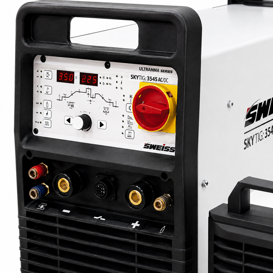 Soldador inversor Sweiss SKYTIG 3545 AC/DC TIG 350A 3ph 220V SWT3545A