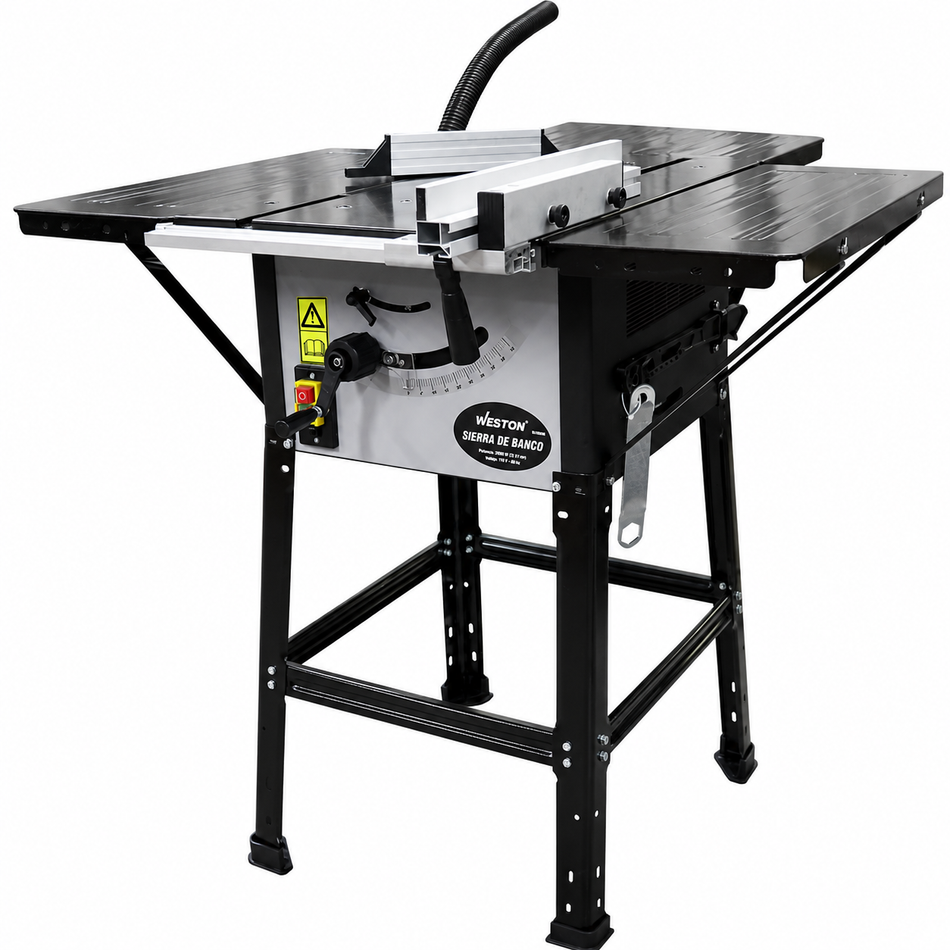 Sierra De Mesa Para Madera 10 Pulgadas 2HP 1500W Weston M-03035