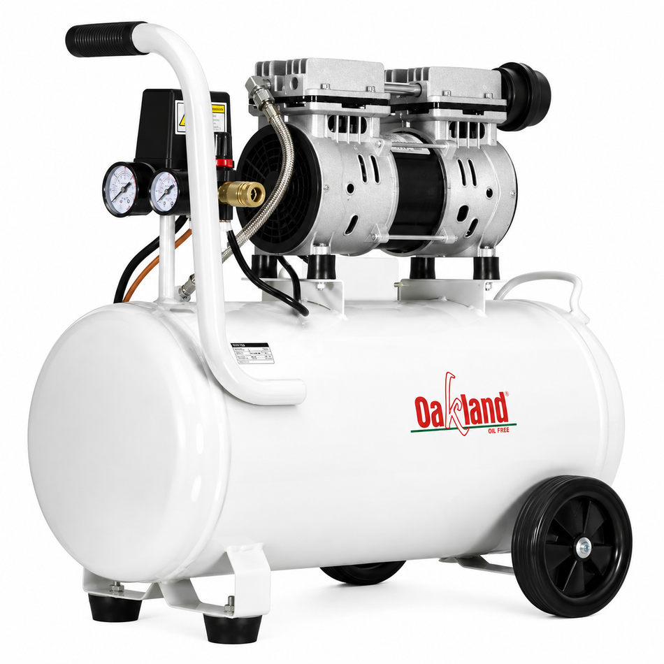 Compresor de Aire Libre de Aceite 50 Litros 1 HP Okland COM-7550