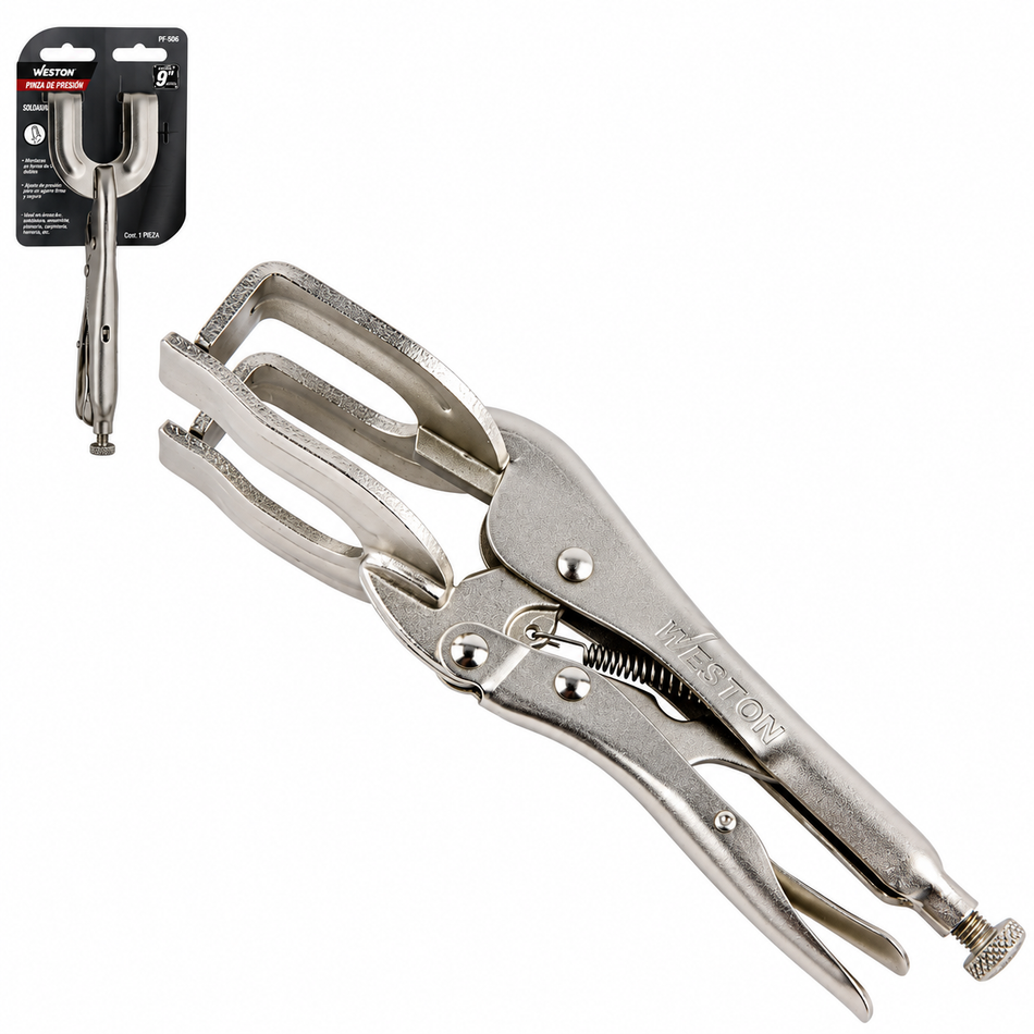 Pinzas De Presión Para Soldadura 9 Pulgadas 9R Weston PP-0045