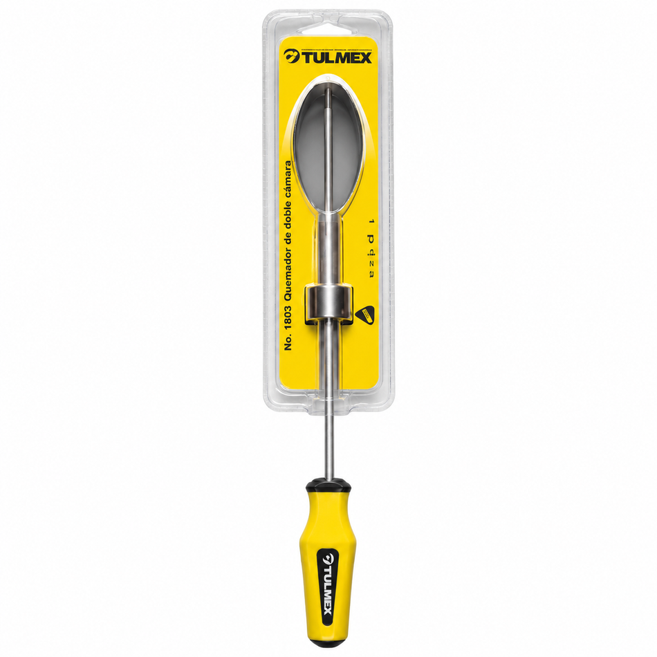 TULMEX 633-8 Desarmador Plano Largo Cabinet 3mmx8" Ergotork