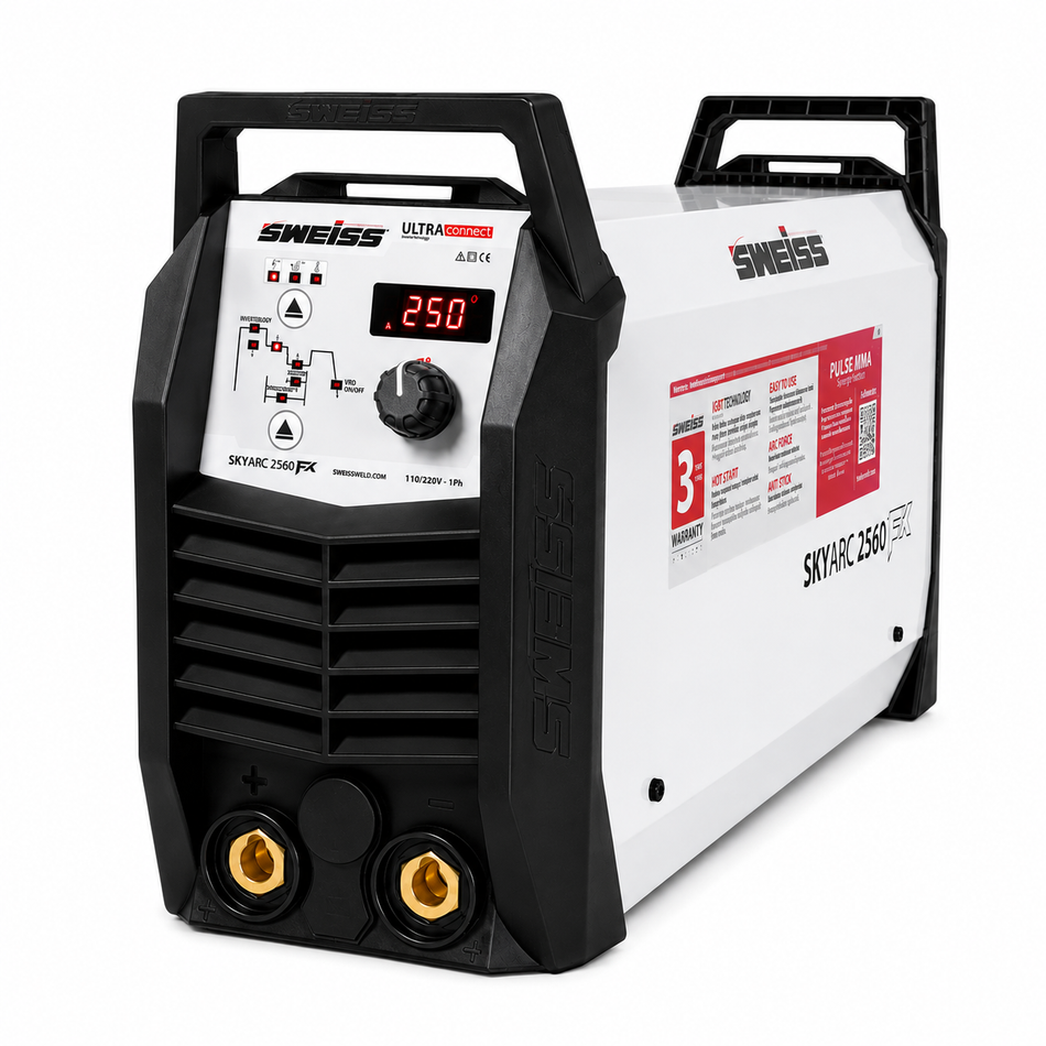 Soldadora Inversora Sweiss SKYARC 2560 FX 250A 110/220V