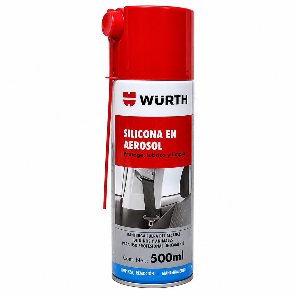 Wurth Silicona En Aerosol Spray 500ML 0893221