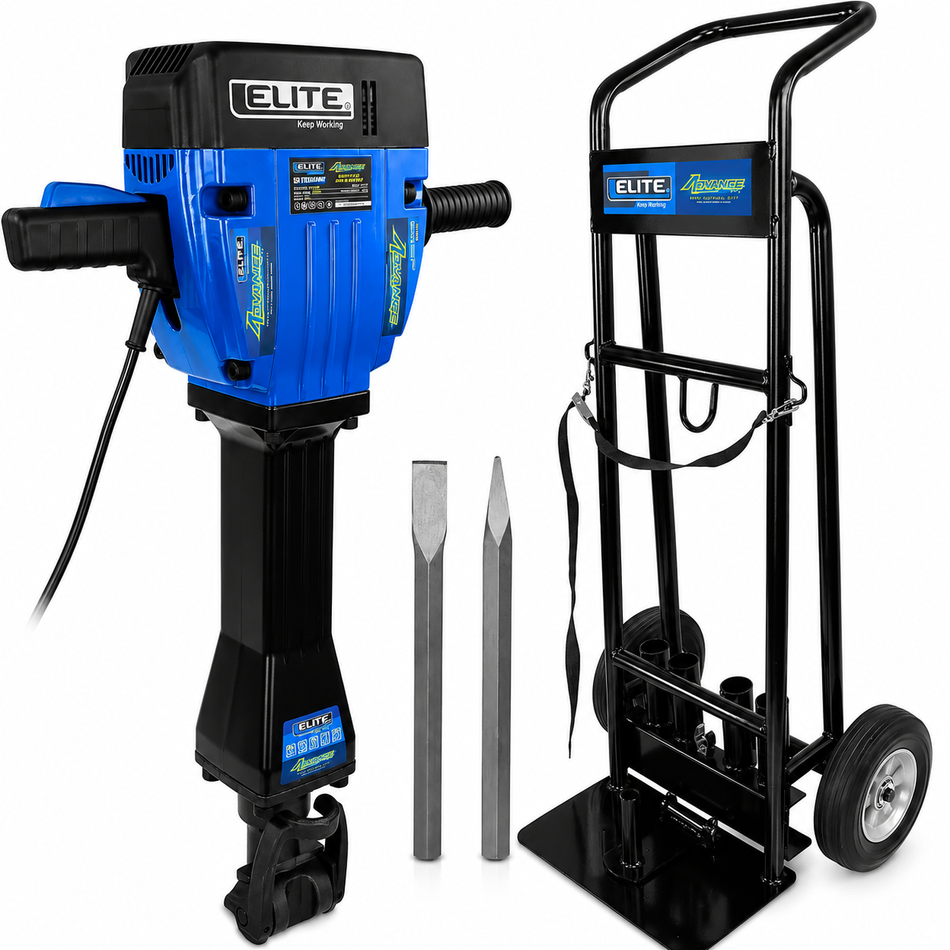 Martillo Demoledor Elite DH7531 Hex 2,200w 75J 31Kg 110V