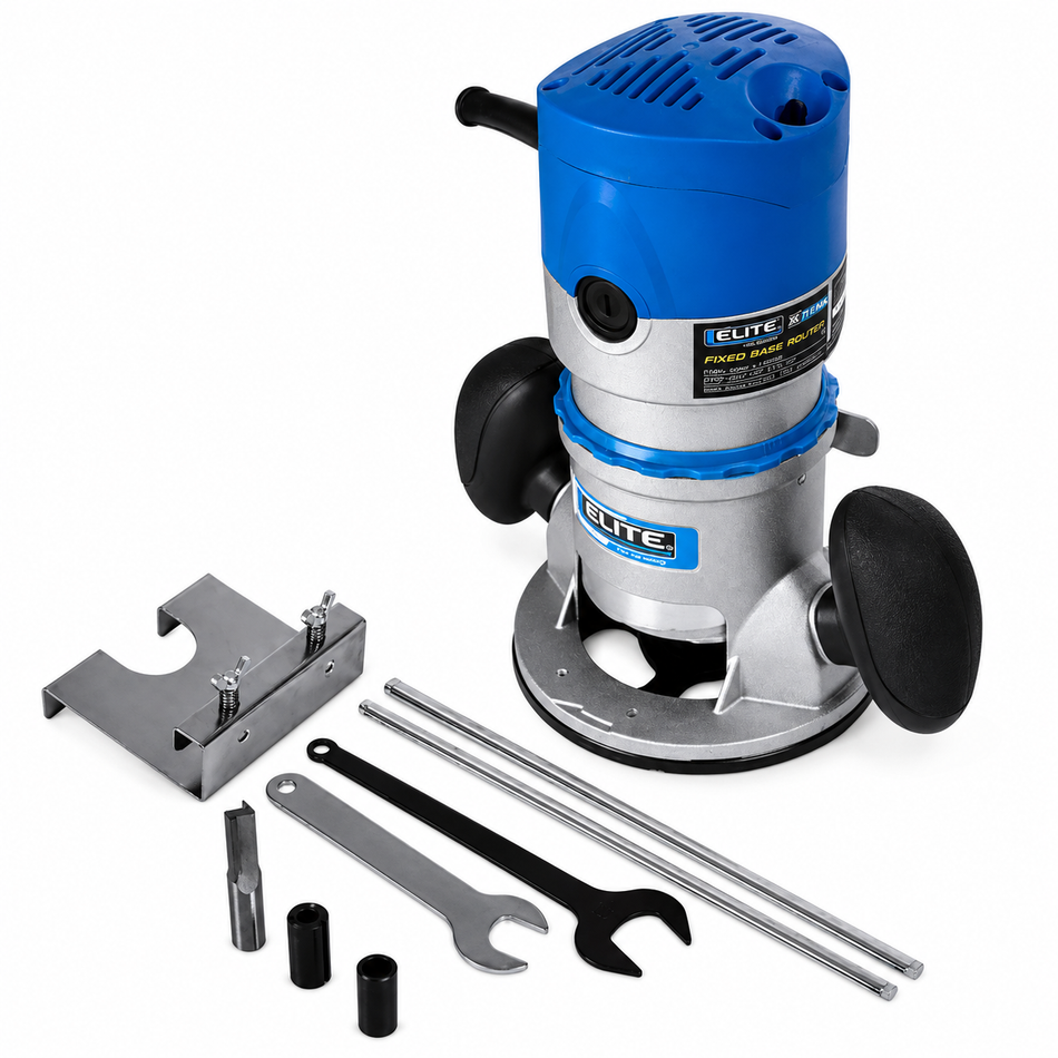 Router Elite RT1512 1500W 2HP 28.000 RPM Ruteadora 1/4" 3/8" 1/2"