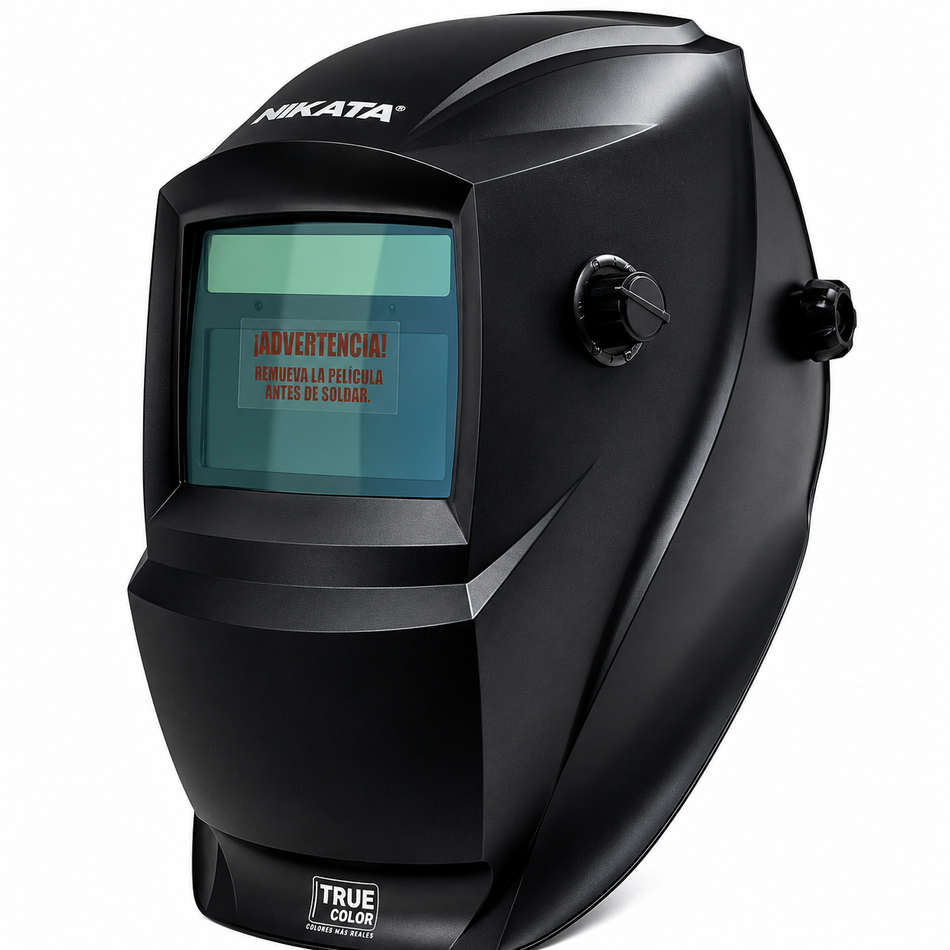 Careta Para Soldar Electrónica Vision A Color 13 Sombras Nikata CE-60TC