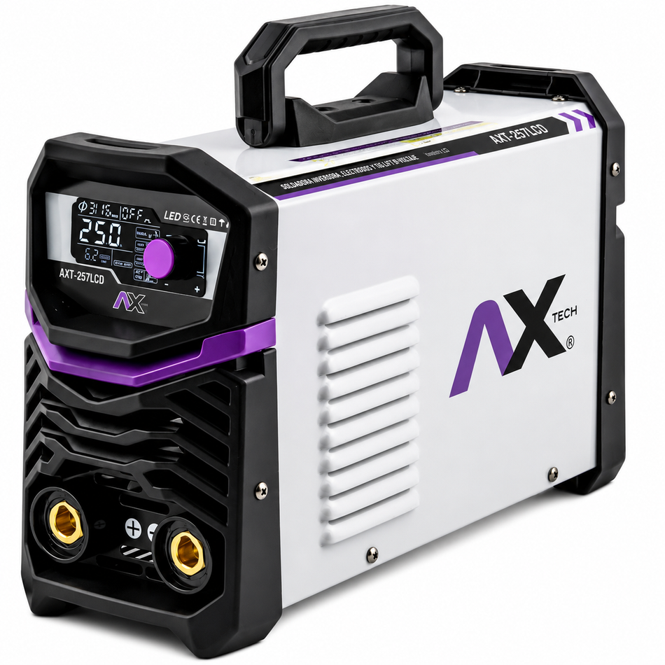 Axtech AXT-257LCD Soldadora Inversora 250A 110/220V MMA TIG Lift