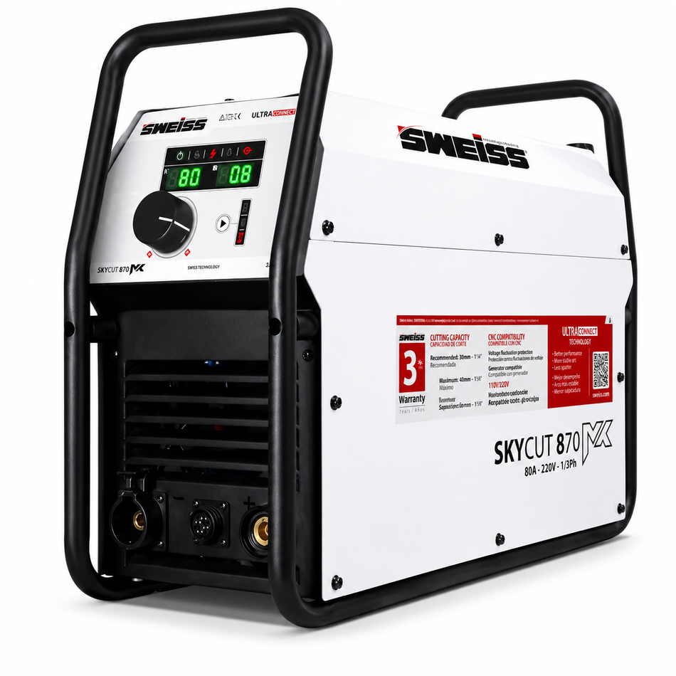 Cortadora De Plasma Sweiss SKYCUT 870 MX SWC870 80A 220V