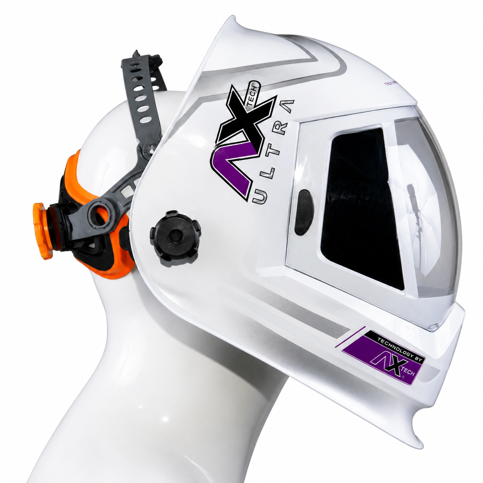 Axtech AXT-ICEMAN Careta Para Soldar Electrónica Vision A Color Panoramica