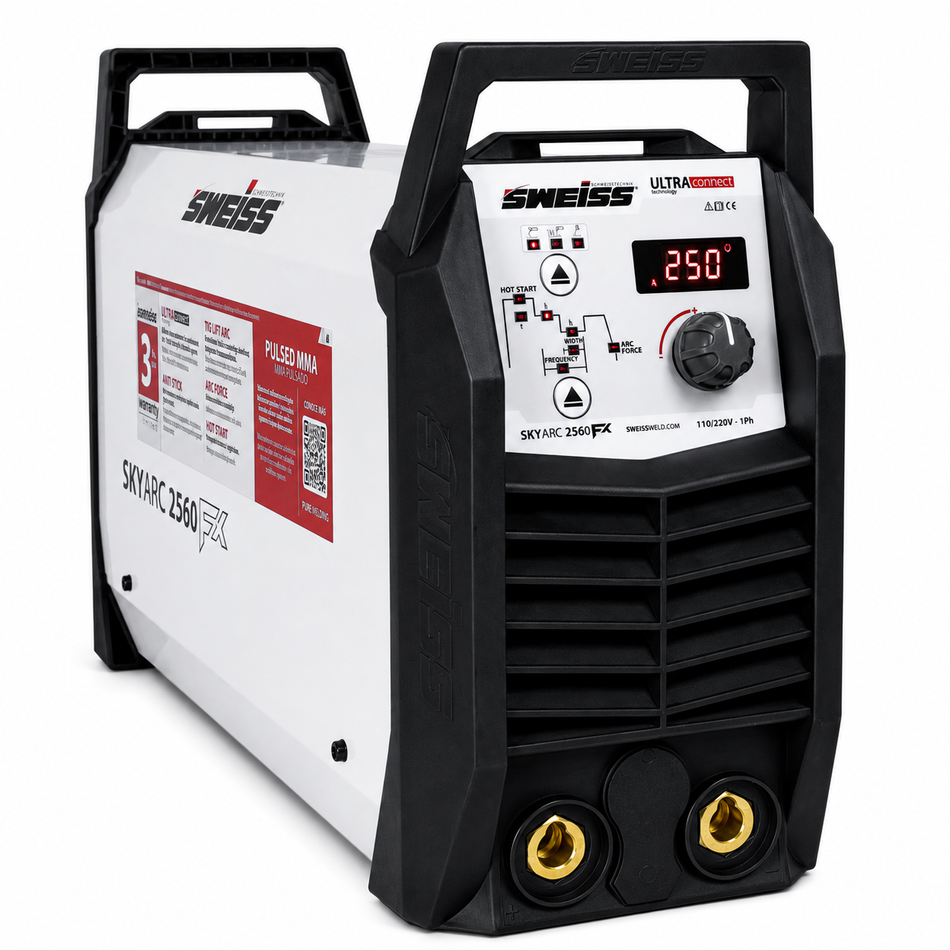 Soldadora Inversora Sweiss SKYARC 2560 FX 250A 110/220V