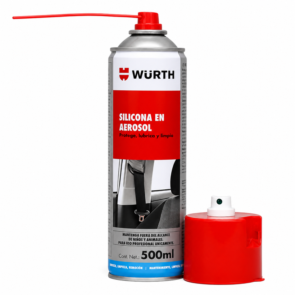 Wurth Silicona En Aerosol Spray 500ML 0893221