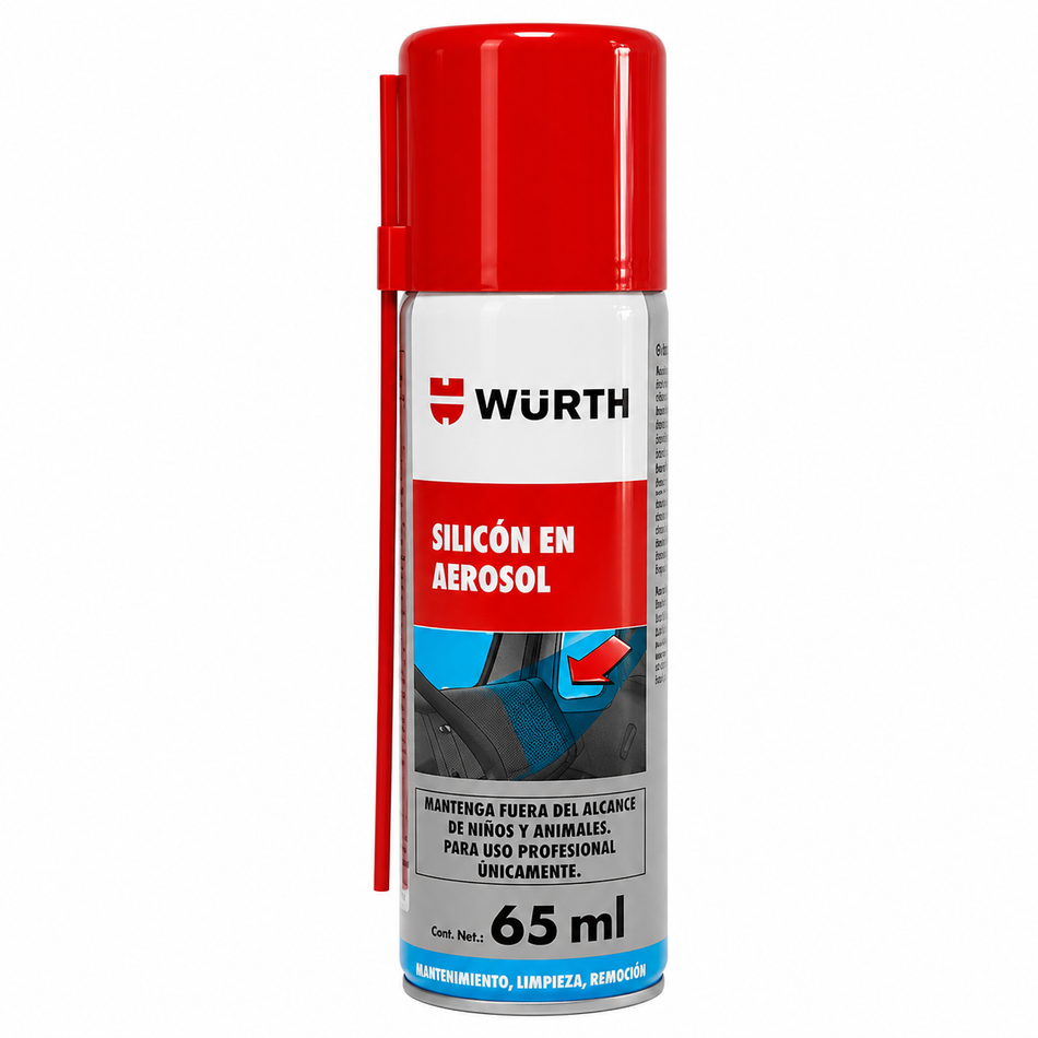 Wurth Silicona En Aerosol Spray 65ML Mini 0893221065