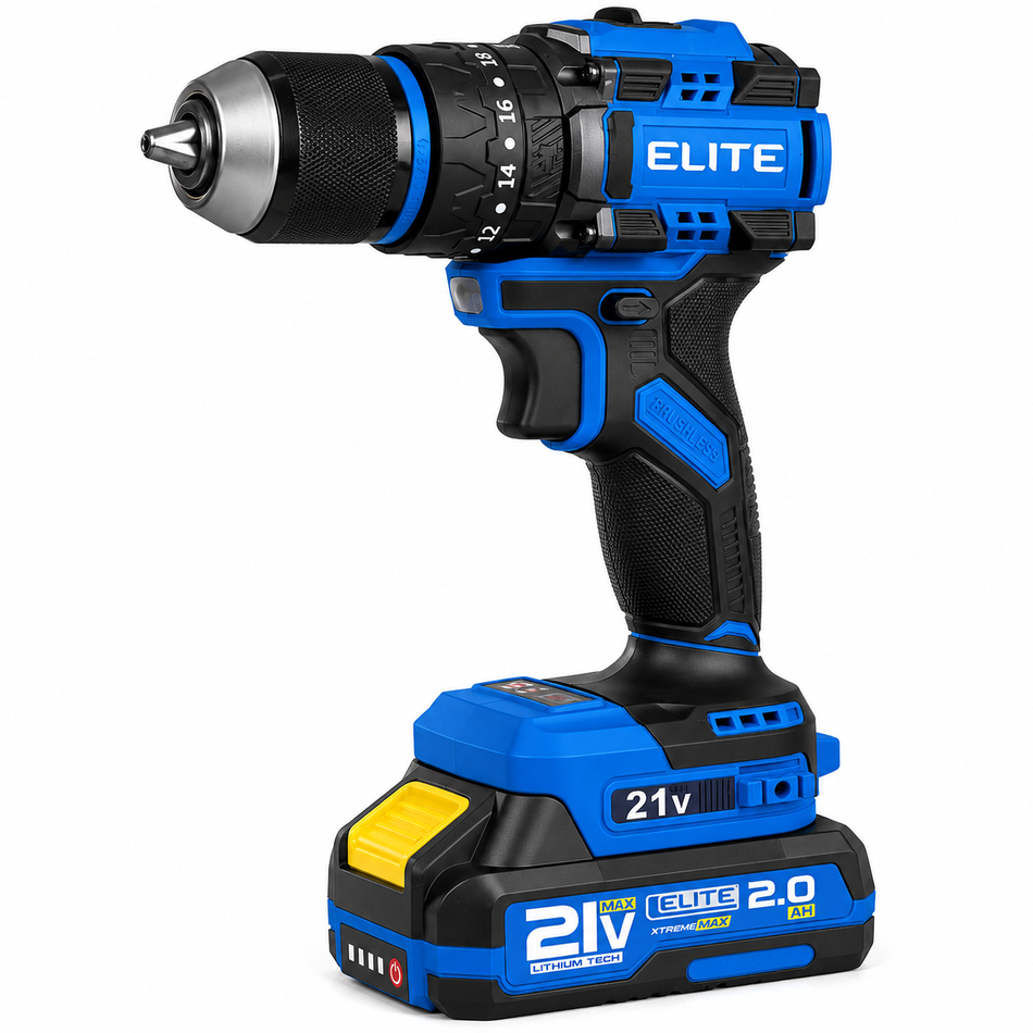 Rotomartillo Inalambrico 1/2" 21v 60Nm Brushless Elite XID2160K