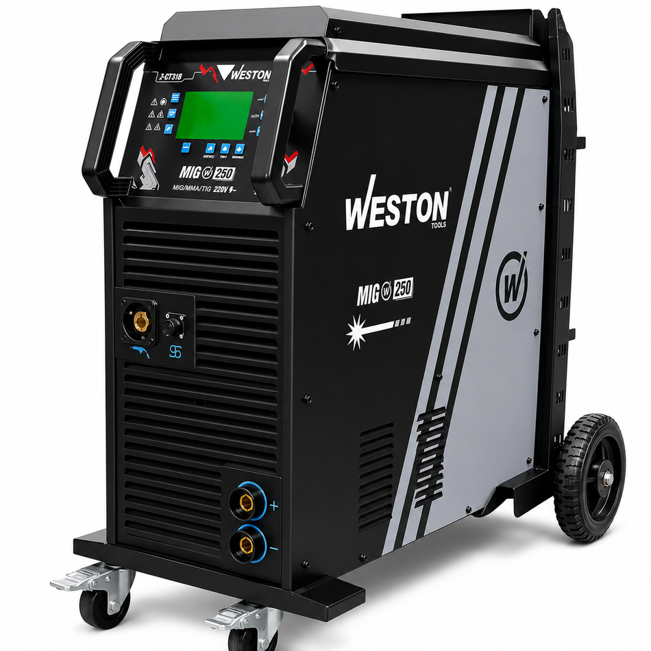 Soldadora De Microalambre Inversora Multiprocesos 270A 220V Weston Z-67130