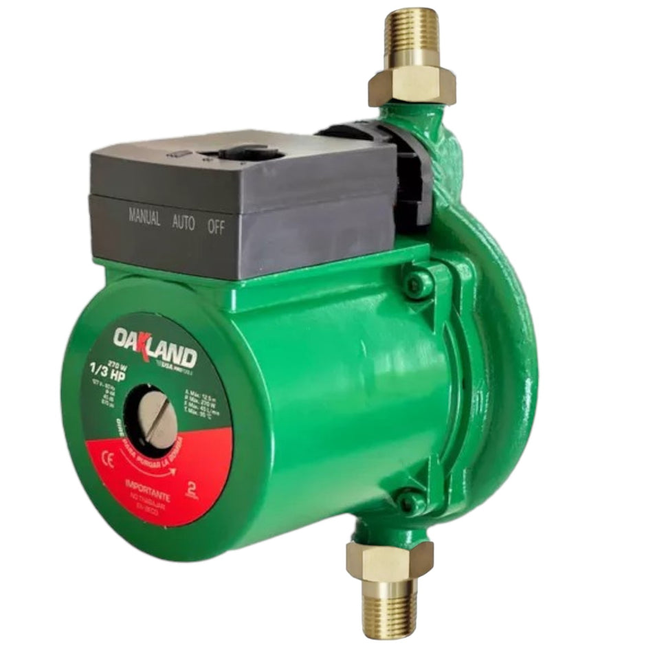 Bomba Presurizadora 1/3Hp 270W 2 Servicios Oakland PA-4560