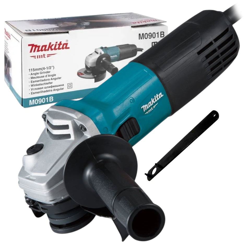 Mini esmeriladora Makita M0901B Mt 540W 4-1/2 PULG