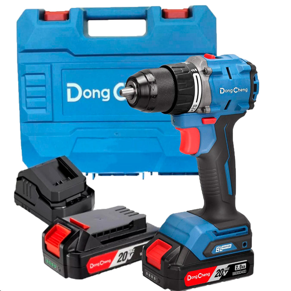 Taladro Rotomartillo Inalambrico 1/2" 20v 60Nm Brushless DongCheng DCJZ2060IAM