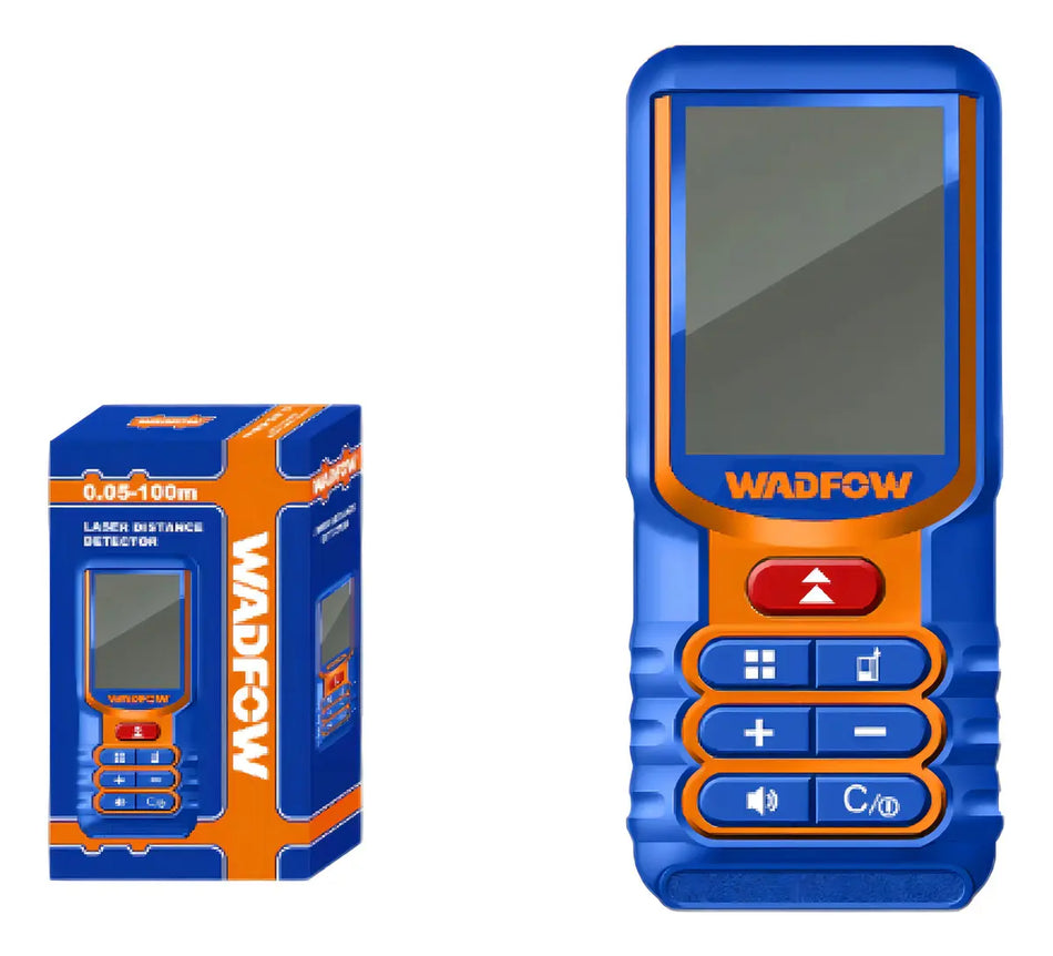 Medidor De Distancia Laser Rojo 100m Distanciometro Wadfow WDL520