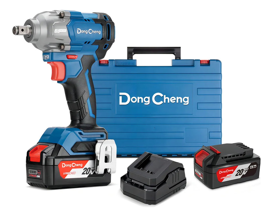 Llave De Impacto Inalambrica 20v 1/2" 488Nm Brushless DongCheng DCPB488EM