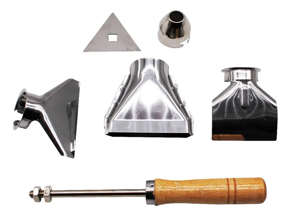 Pistola Calor Temperatura Regulable 3 Niveles 4 Boquillas 1600w Profesional Elite HG1600