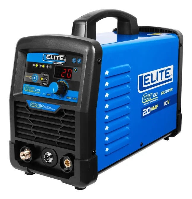 Cortadora De Plasma 10-20A 110V 8mm Compresor Integrado Elite SIC20AIR