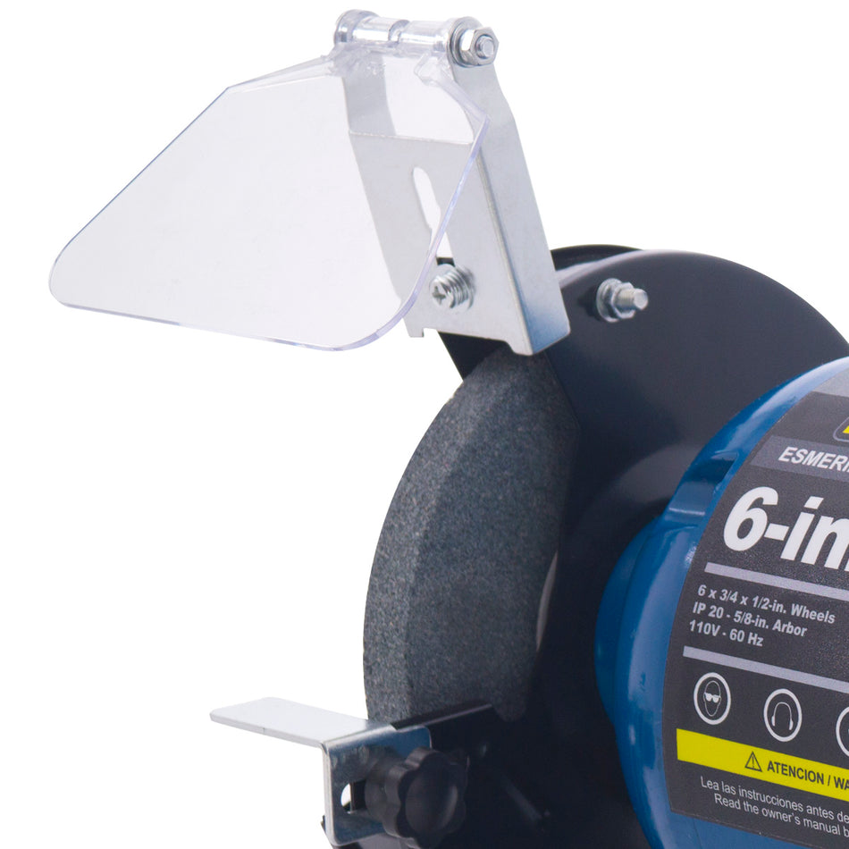 Esmeril De Banco De 6 Pulgadas 375W 1/2Hp 110v Elite EB7056