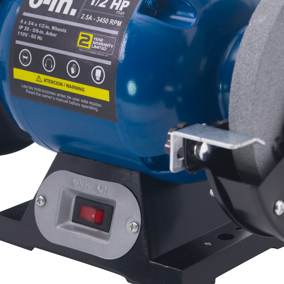 Esmeril De Banco 6 Pulgadas 375W 1/2Hp Elite EB7056