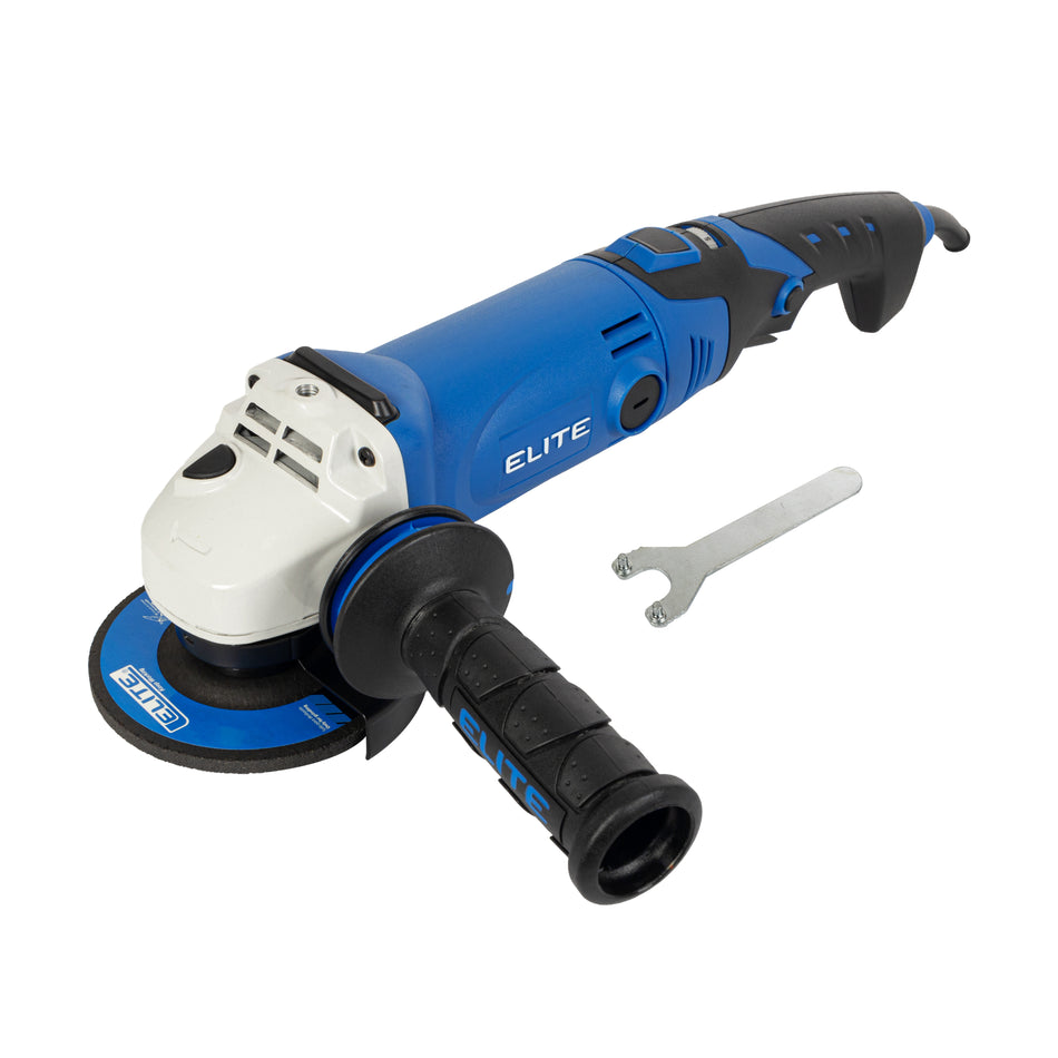 Mini Esmeriladora Angular 4-1/2" 1200W V.v Profesional Elite AG1165