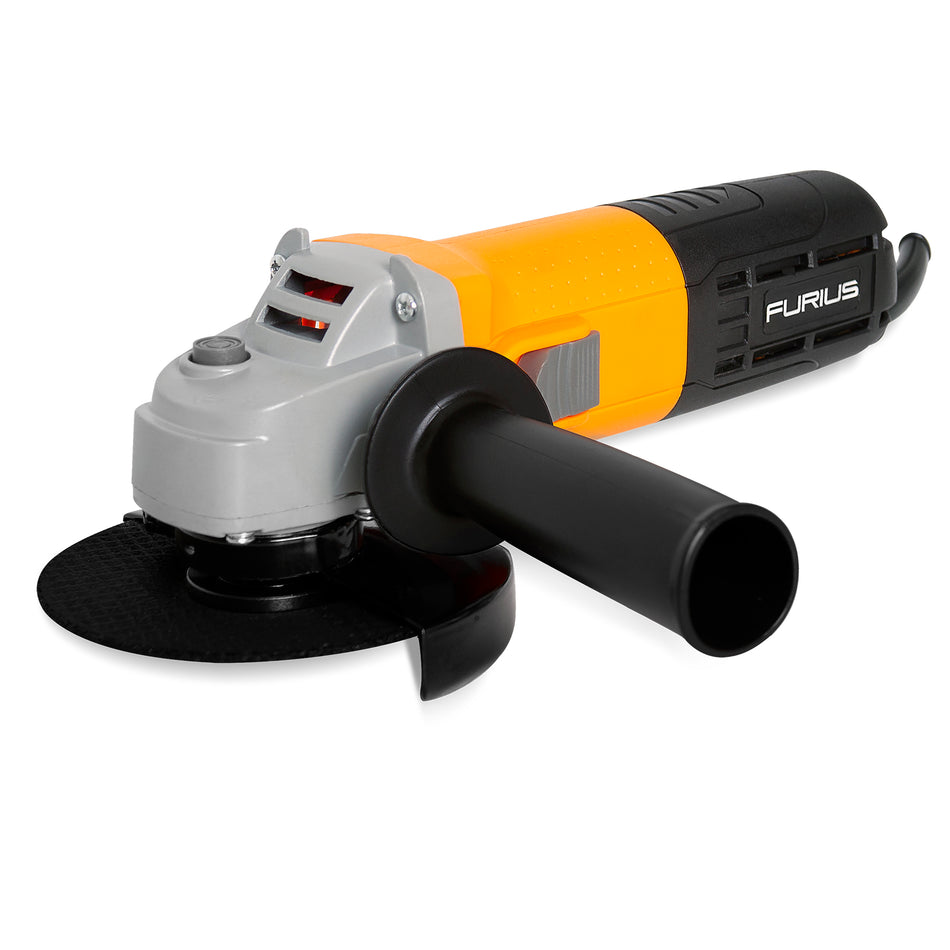 Mini Esmeriladora 800W 4-1/2 Pulg Profesional Furius FG71