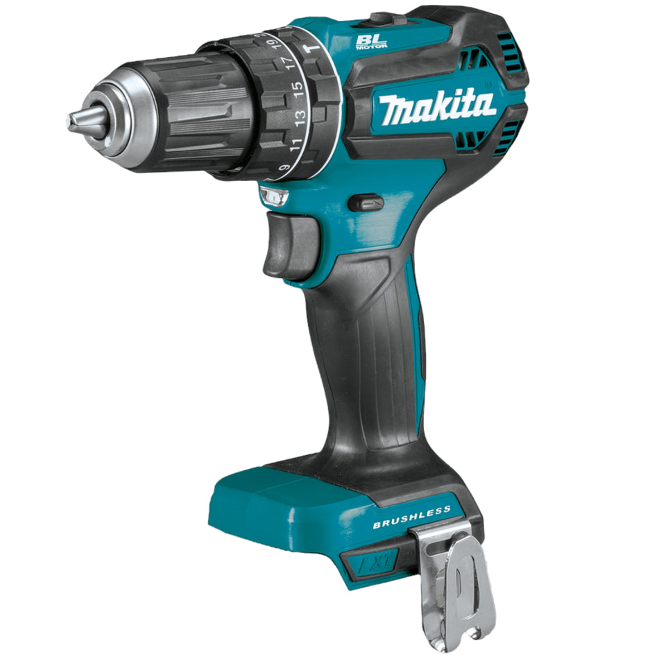 Taladro Rotomartillo Inalambrico 1/2" 18v Brushless 60Nm Makita DHP485