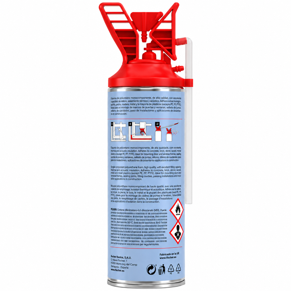 Espuma De Poliuretano Expansiva Fischer PU 1/500 B3 500ml 94727